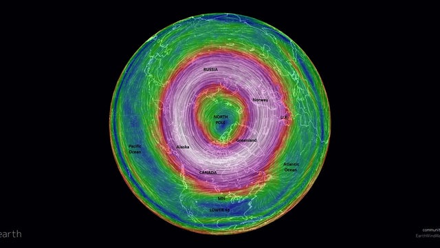 The polar vortex is the reason why this winter has been mild