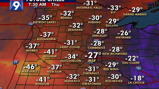 A brief Arctic chill is on the way