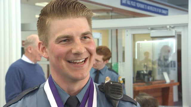 St. Paul police officer recognized for acts that helped save two gunshot victims