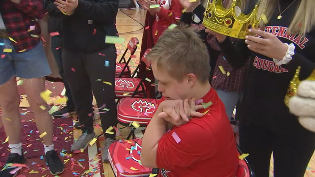 'Means the world': Minnesota teen with special needs crowned school's Senior Class King