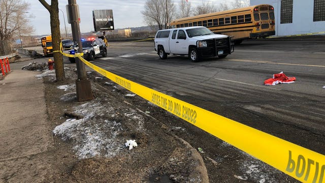 Boy, 7, in critical condition after bus stop crash in St. Paul, Minnesota