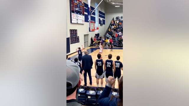 St. Peter, Minn. basketball player with Down syndrome hits buzzer-beater during game