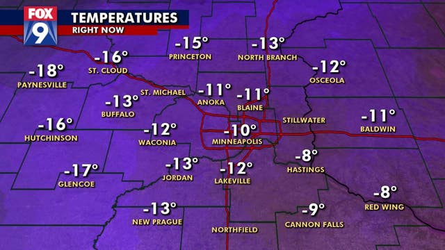It's officially the Twin Cities' coldest morning of the season