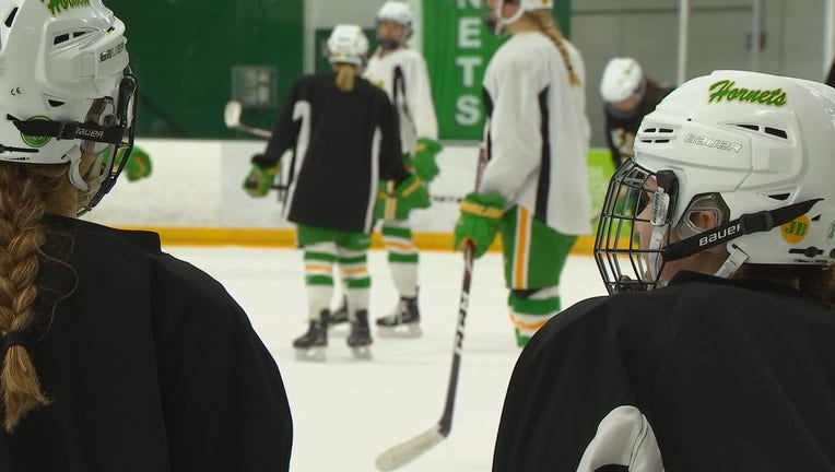 Edina girls hockey prepares for state