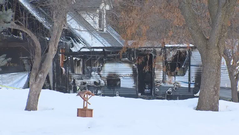 Andover house fire