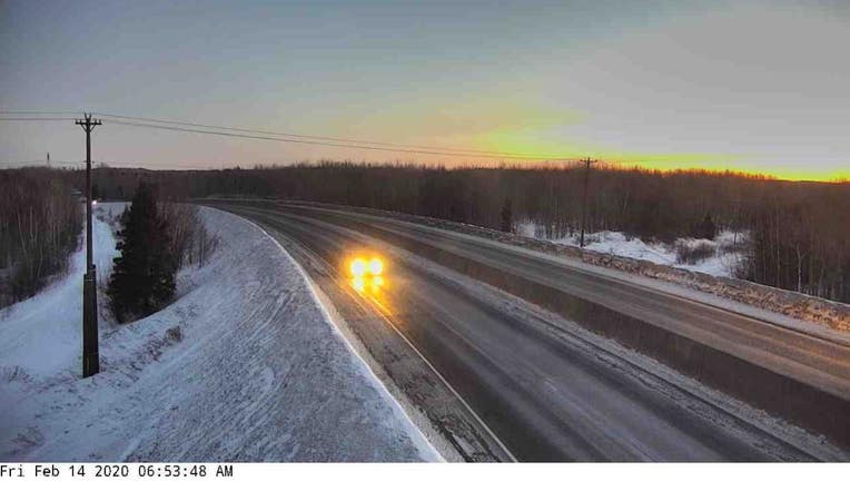 U.S. Highway 169 in Hibbing, Minnesota.