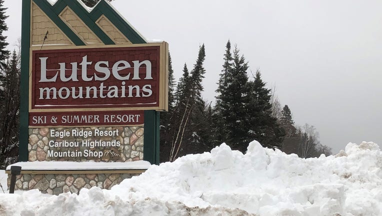 Lutsen Mountains sign