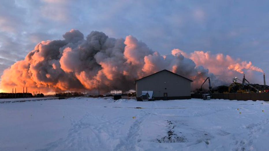 Northern Metals Recycling fire