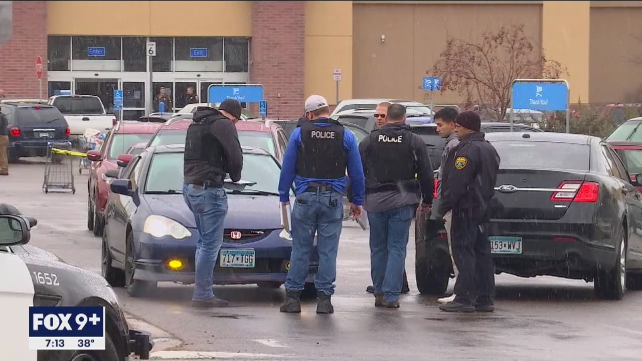 Suspect shot after opening fire on officers at Walmart in Brooklyn Park, Minnesota FOX 9