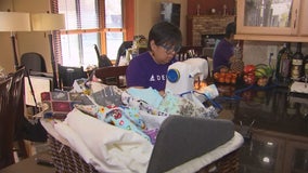 Minnesota woman sews face masks to give to health care workers