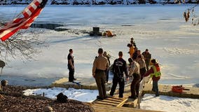 3 people, dog rescued after falling into icy water on southeastern Minnesota lake