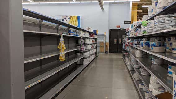 Minnesota governor: ‘Maybe you don't need to buy three 36-jumbo rolls of Charmin’