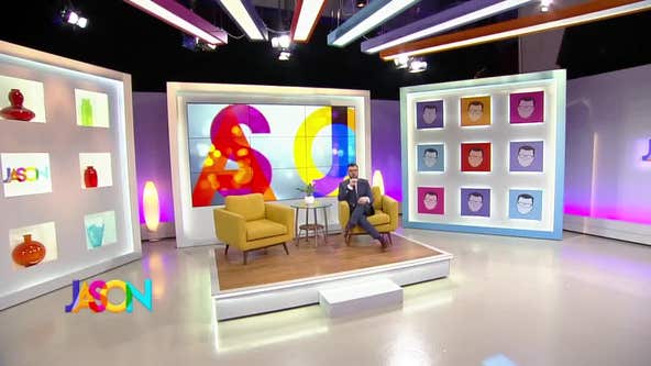 Kendall throws clay at a pottery studio