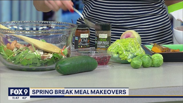 Spring break meal makeovers