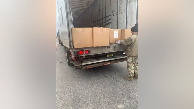 Minnesota National Guard delivers surgical masks to first responders statewide