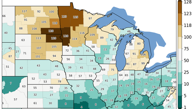 Where’s our spring flood?
