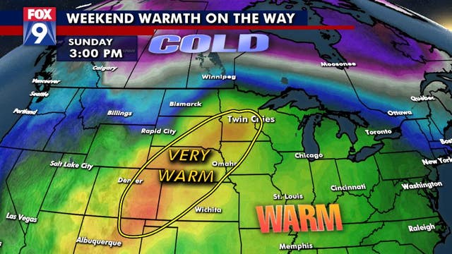 How warm can we get this weekend?