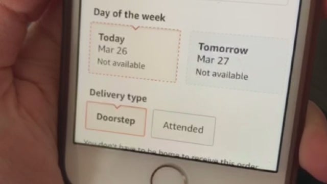 Grocery delivery services overwhelmed by demand during COVID-19 outbreak