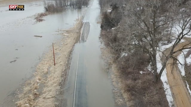 Part of Highway 93 in Henderson closed due to flooding - again
