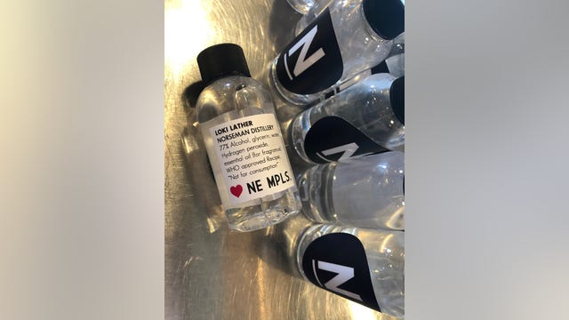Minnesota distilleries producing, giving away house-made hand sanitizer