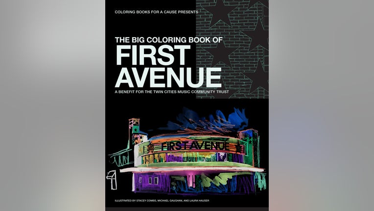 First Avenue coloring book