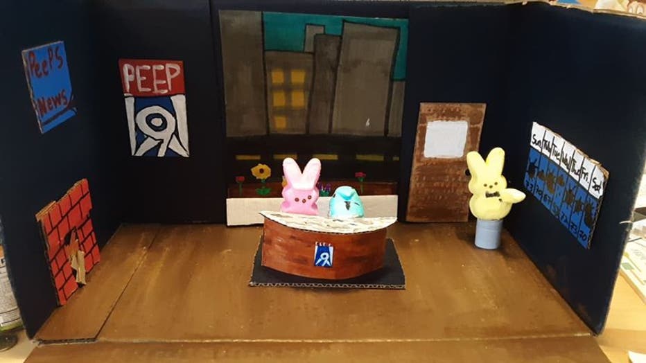 peep diorama