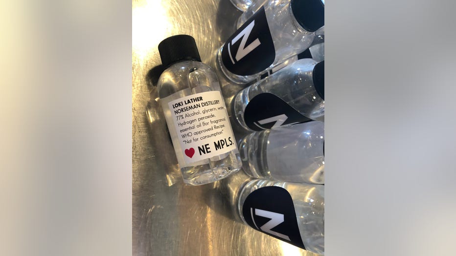 norseman distillery hand sanitizer