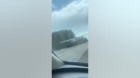 Pilot makes emergency landing on road near Duluth, Minnesota