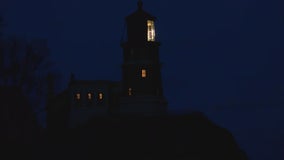 'Beacon of Hope': Split Rock Lighthouse lights beacon in show of support during pandemic