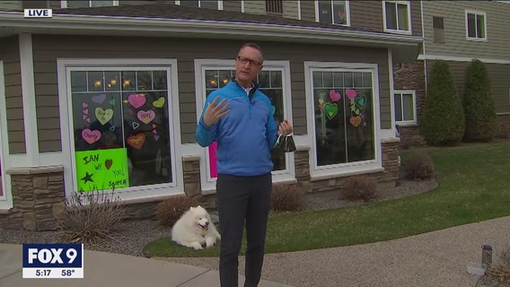 FOX 9's Ian Leonard reports weather outside Waconia senior living community