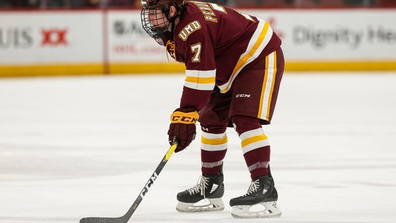 Minnesota-Duluth Defenseman Scott Perunovich takes home Hobey Baker Award