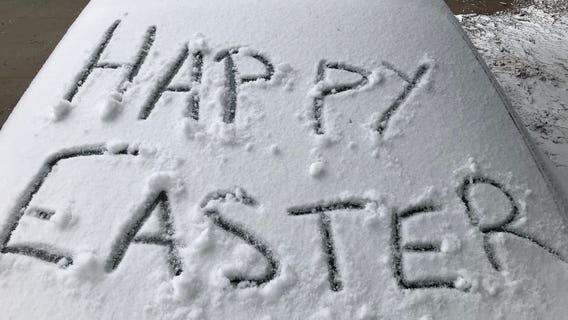Snow totals: Minneapolis, St. Paul measure 5 inches after Easter Sunday snowstorm