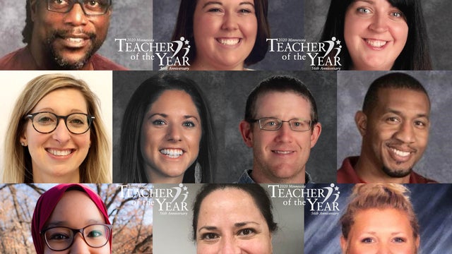 10 teachers named finalists for 2020 Minnesota Teacher of the Year