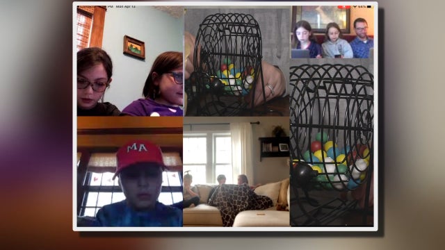 Minnesota family takes bingo online to entertain kids during pandemic