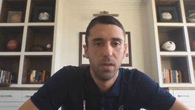 'We miss basketball': Wolves' Saunders, Rosas talk KAT, life without the NBA