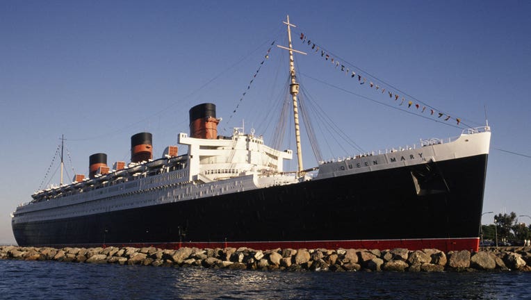 Long Beach's Queen Mary Tourist Attraction & Hotel