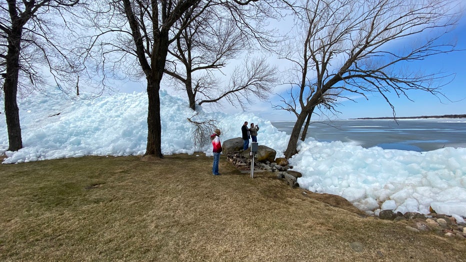 mille lacs ice