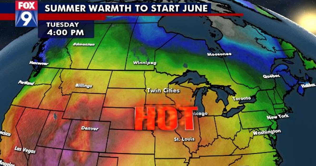 Summer heat starts Monday | FOX 9 Minneapolis-St. Paul