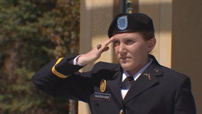 Minnesota woman celebrates military college commissioning ceremony virtually