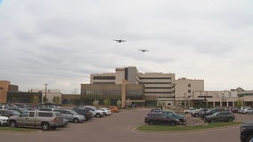 National Guard performs 2nd round of flyovers to honor COVID-19 workers throughout Greater Minnesota