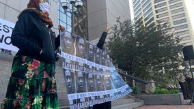 Protesters in downtown Minneapolis call for removal of BCA, Hennepin Co. Attorney from George Floyd case