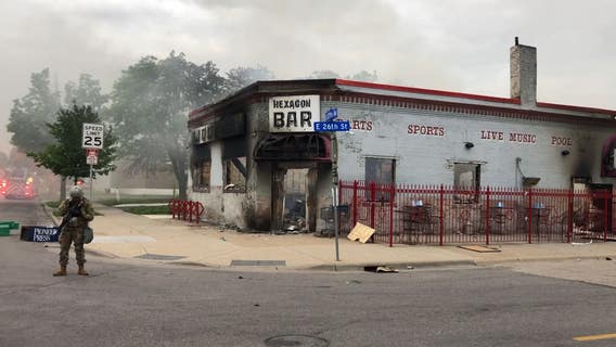 South Minneapolis still burning Friday morning after night of protests, riots over death of George Floyd
