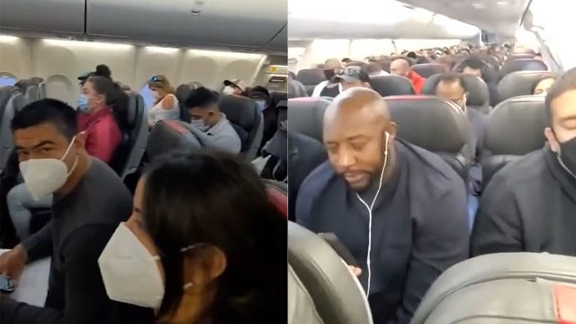 ‘I’ve never felt so unsafe’: American Airlines passenger shares video of 'overcrowded' plane