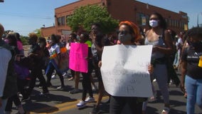 'These are our men': Mothers march demanding change in Minneapolis