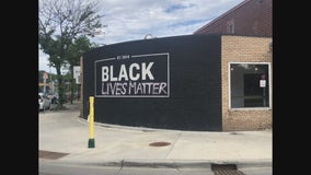 Minneapolis café decides to leave 'black lives matter' street art, asks artist to make it permanent