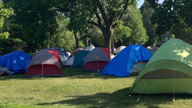 1 injured in shooting at Powderhorn Park encampment