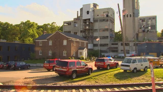 Firefighters rescue woman who fell about 15 feet at abandoned mill in Minneapolis