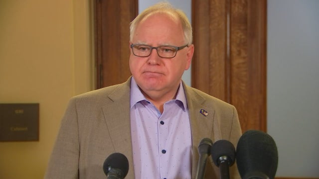 Walz refutes police union claim he ordered Third Precinct abandoned in riots