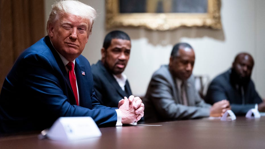 d622e7b1-President Trump Holds Roundtable Discussion At White House