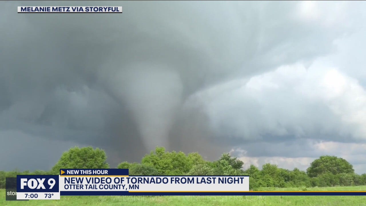 Deadly tornado tears through Ashby, Minnesota